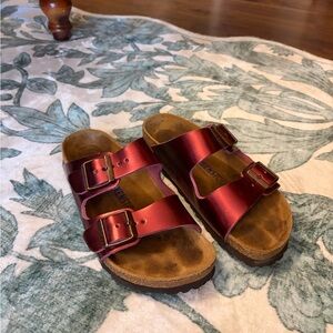 Red Birkenstock